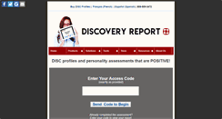 Desktop Screenshot of discoveryreport.com